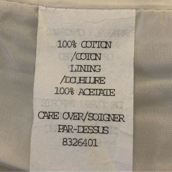 Cynthia Steffe Knee length Straight Ruffled New Prep Stripe Vintage Skirt Size 6 - Picture 7 of 12